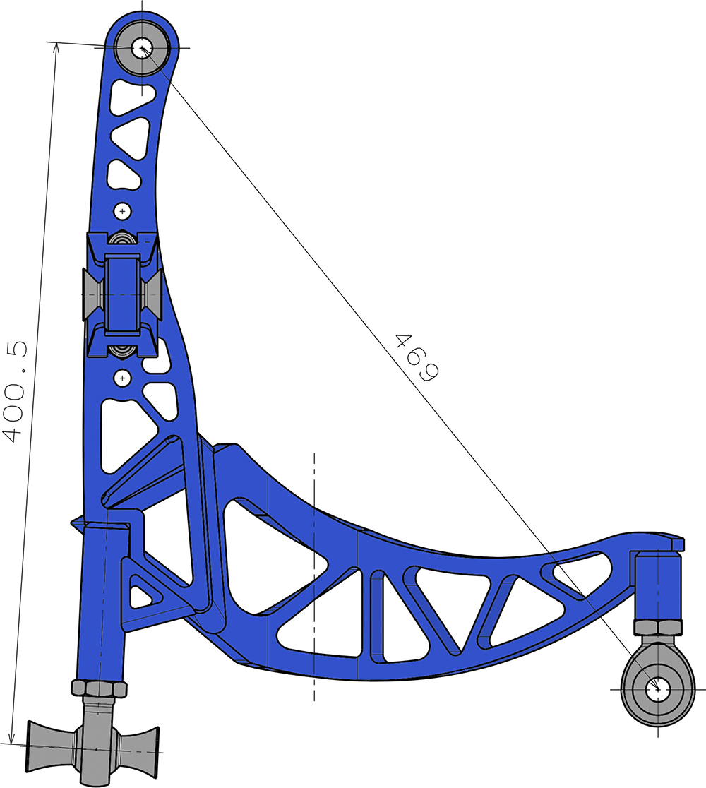 Nissan 350Z Front lower control arm